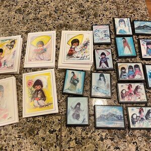 DeGrazia Vintage Notecards and 14 Magnets